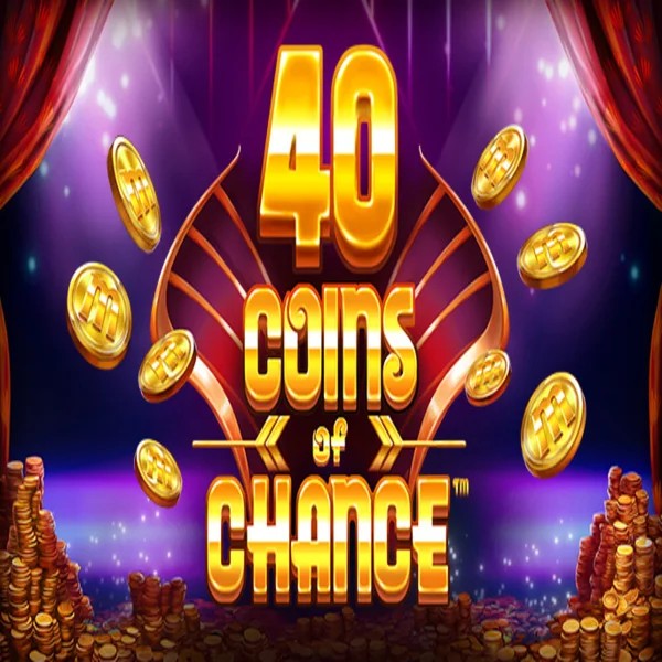 Official Slots logo: 40 Coins of Chance by SYNOT Games at Twin Casino
