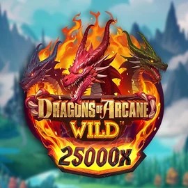 Dragons of Arcane Wild slot visual from Foxium available on twinncasino-fr.com