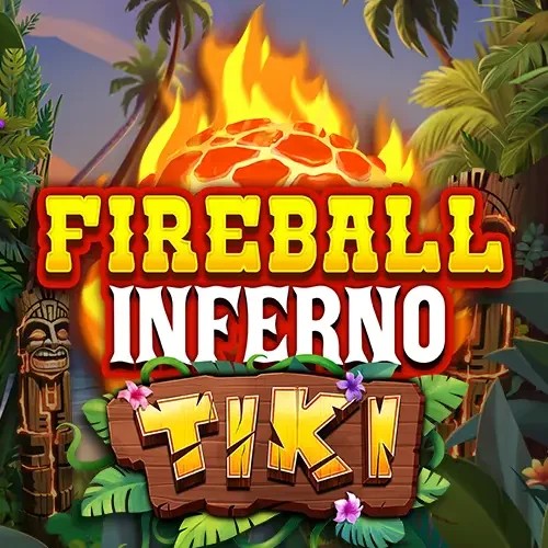 Fireball Inferno Tiki by NetEnt, showcased at twinncasino-fr.com – game logo