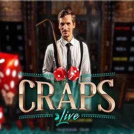 Live Craps slot visual from Evolution available on twinncasino-fr.com
