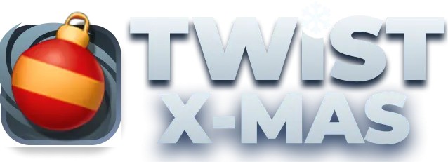Twist X-mas online game logo by InOut on twinncasino-fr.com