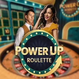 PowerUP Roulette slot logo by Pragmatic Play at Twin Casino