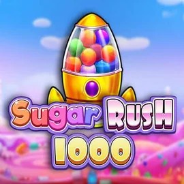 Sugar Rush 1000 slot logo by Pragmatic Play at Twin Casino