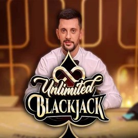 Unlimited Blackjack logo by Ezugi at Twin Casino