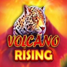 Volcano Rising slot logo by RubyPlay at Twin Casino